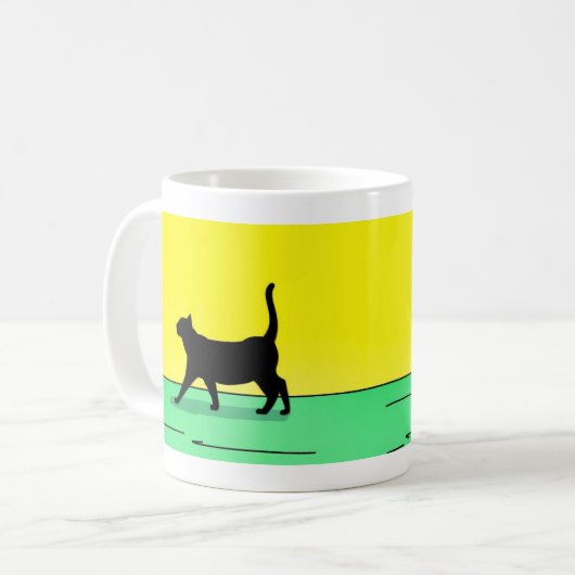 'Ze verlaten ons nooit' 11oz koffie mok (Voorkant links)