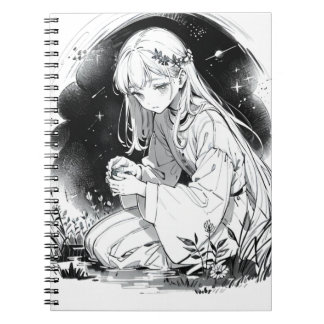 Ze verzamelt sterren notitieboek