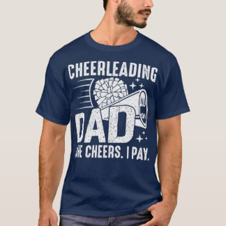 Ze vindt het leuk dat ik cheer pap Cheerlead Fathe T-shirt