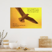 Ze vliegen poster (Keuken)