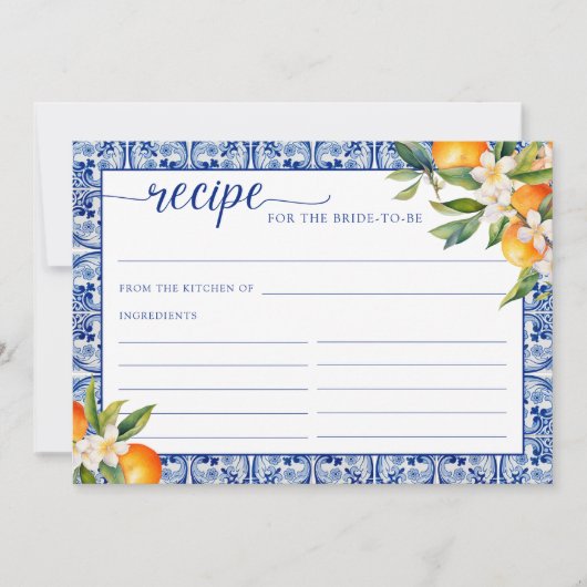 Ze vond haar belangrijkste knijp Sinaasappels rece Kaart (Voorkant)