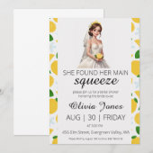 Ze vond haar belangrijkste squeeze-vrijgezellenfee kaart (Voorkant / Achterkant)