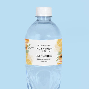 Ze vond haar belangrijkste squeeze-Vrijgezellenfee Waterfles Etiket