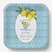 Ze vond haar bruidsfeest Shower Papieren Bordje (Voorkant)