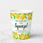 Ze vond haar bruiloft met citroen thema papieren bekers (Voorkant)