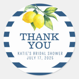 Ze vond haar grote liefde Bedankt-sticker Ronde Sticker