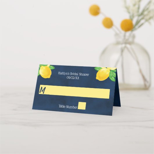 Ze vond haar grote liefde Lemon Bruiloftsborrel (Voorkant)