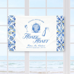 Ze vond haar Honey Blue Griekenland Bachelorette Spandoek