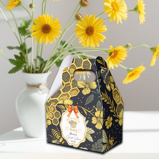 Ze vond haar Honey Bruidsfeest Bedankdoosjes