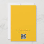 Ze vond haar Honey QR Code Vrijgezellenfeest Kaart (Achterkant)