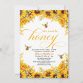 Ze vond haar Honey QR Code Vrijgezellenfeest Kaart (Voorkant)