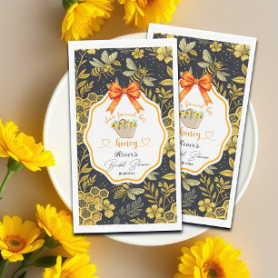 Ze Vond Haar Honing Bruiloftsfeestje   Servet