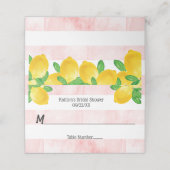 Ze vond haar hoofd squeeze citroen bruiloftsfeest (Buitenkant ongevouwen)