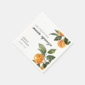 Ze Vond Haar Hoofdgelegenheid Bruidsjurk Shower Servet (Hoek)