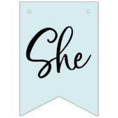 Ze vond haar hoofdplein Bunting Flags Vlaggetjes (Tweede vlag)