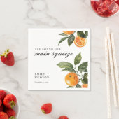 Ze vond haar Main Squeeze Bruidsmeisjesfeest Servet (Insitu)