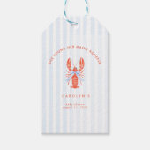 Ze vond haar Maine Squeeze Bruiloftsborrel Cadeaulabel (Voorkant)