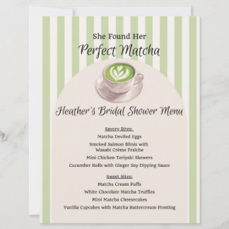 Ze Vond Haar Perfecte Matcha Menu