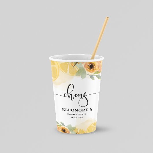 Ze vond haar Squeeze Bruiloftsborrel  Papieren Bekers