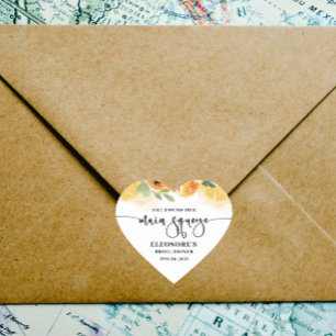 Ze vond haar squeeze Vrijgezellenfeesten envelopze Hart Sticker