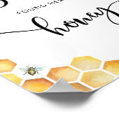 Ze vond haar vrijgezellenfeest honing poster (Hoek)