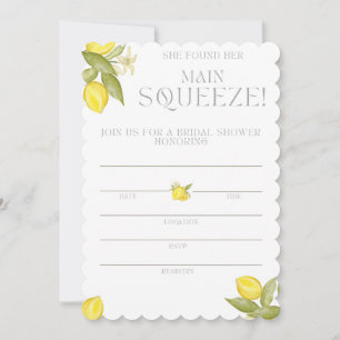 Ze vond haar Vrijgezellenfeest Invitati op het ple Kaart