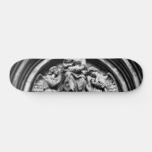 Ze wacht op high skateboard (Horizontaal)