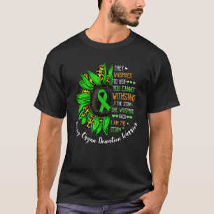 Ze was bang dat ik het Storm ben met donatie van l T-shirt