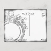 Ze was haar enige troostende Briefkaart. Briefkaart (Achterkant)