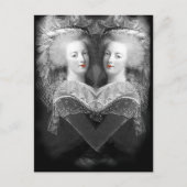 Ze was haar enige troostende Briefkaart. Briefkaart (Voorkant)