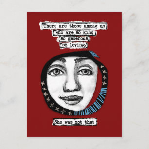 Ze was niet dat Briefkaart