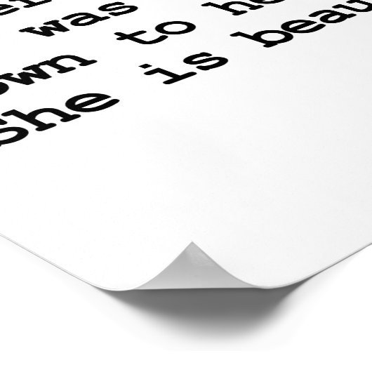 Ze was prachtig van F. Scott Fitzgerald 2 Poster (Hoek)