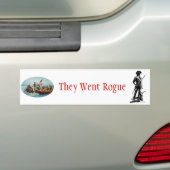 ZE WENDEN ROGUE BUMPERSTICKER (Op auto)