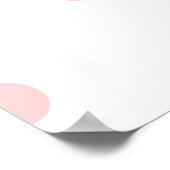 Ze werd geboren met glitter in haar Poster van die (Hoek)