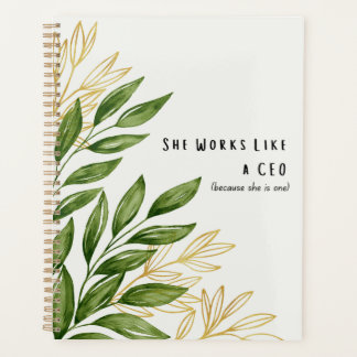 Ze Werkt Als Een CEO - Dagelijkse Planner