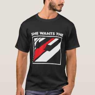 Ze wil piano pianist speler muziek klassieke sleut t-shirt