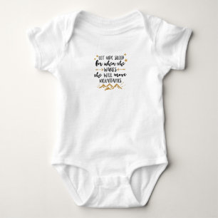 Ze Zal Bergen Verzetten Baby Jersey Bodysuit