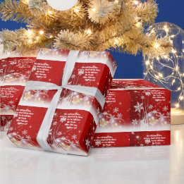 Ze zal een zoon Beren, Jezus Holiday Wrapping Pape Cadeaupapier