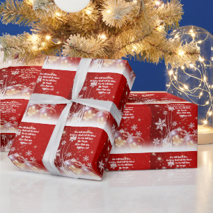 Ze zal een zoon Beren, Jezus Holiday Wrapping Pape Cadeaupapier