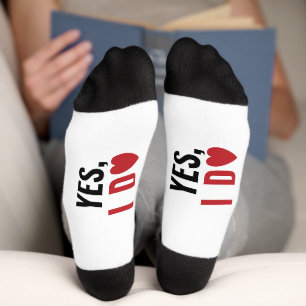 ♥ Ze zei: Ja, ik trouw! Verr surprise-huwelijksaan Sokken