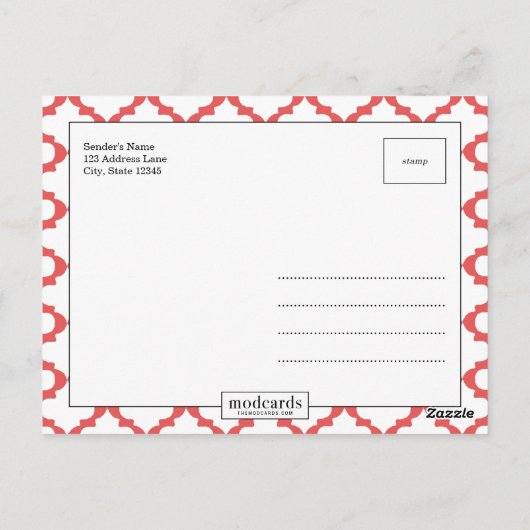 ZE ZEI JA Save the Date Briefkaart (Achterkant)