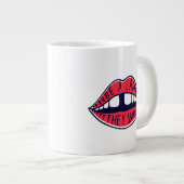 Ze zeiden dat ze gek waren. extra grote beker (Voorkant rechts)