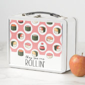 Ze zien me Rollin' Kawaii Fun Sushi Rolls & Stippe (In situ)