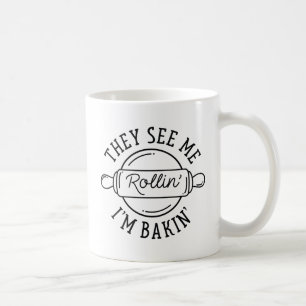 Ze zien me Rollin" Koffiemok