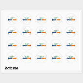 Ze zijn allebei vol ronde sticker (Vel)