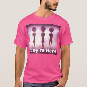 Ze zijn hier t-shirt