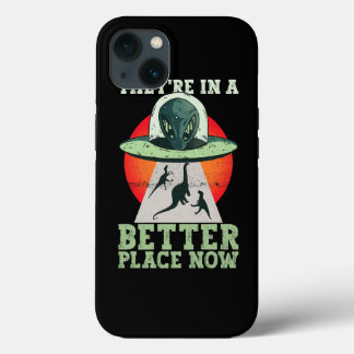 Ze zijn op een betere plek nu buitenaardse TRex di iPhone 13 Hoesje