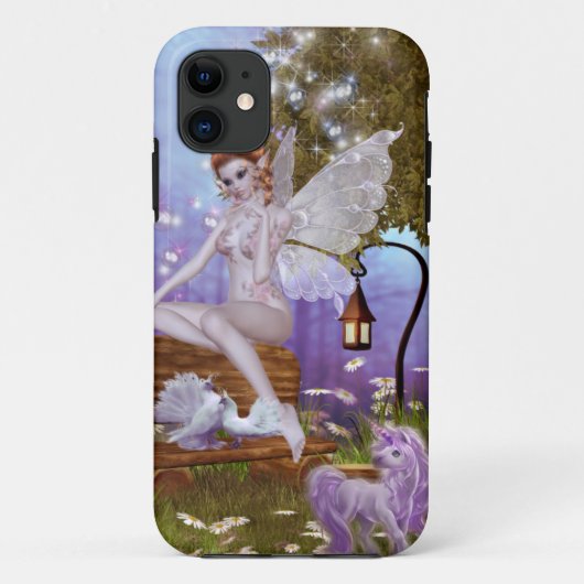 Ze zit in Beauty Case-Mate iPhone Case (Achterkant)