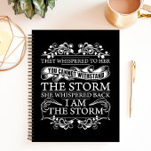 Ze zweep terug Ik ben het Storm Notitieboek