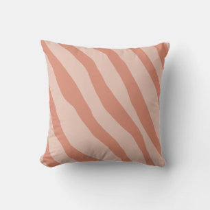 Zeba Pattern Peach roze Sierkussen